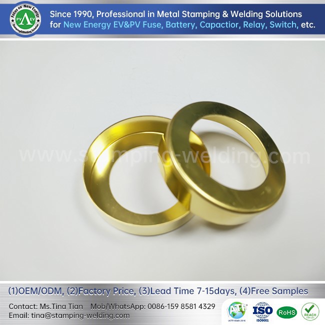 Brass Inner Cap for Electrical Fuses link Brass Inner Cap for Electrical Fuses link