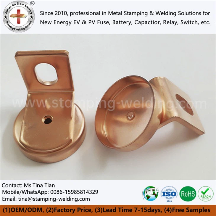 Packing of Outer Cap And Terminal Welding Components For EV Fuse (2)