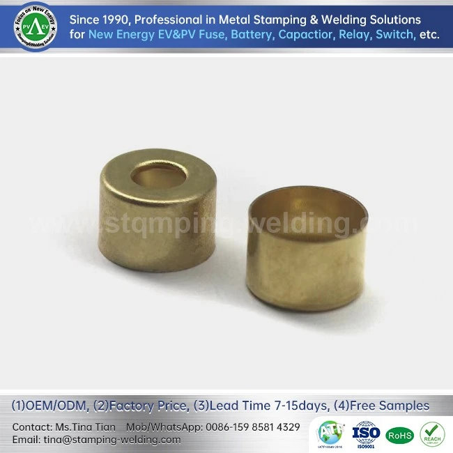 Brass Inner Cap For Electric Car Fuse