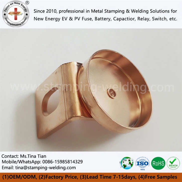 Контакт са бакарним поклопцем за осигураче возила