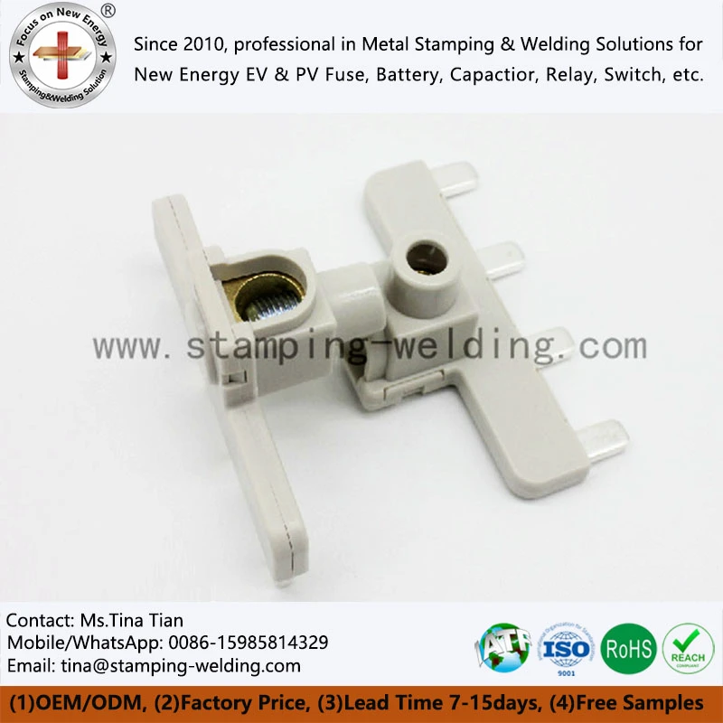 4 Pole Three Phase Fork Style Insulated Busbar 4 Pole Three Phase Fork Style Insulated Busbar