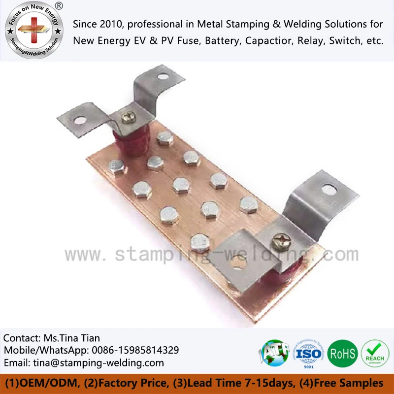 Grounding Copper Busbar Grounding Copper Busbar