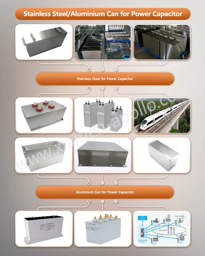 GE Protective Capacitors Aluminium Can for Power Capacitor GE Protective Capacitors Aluminium Can for Power Capacitor