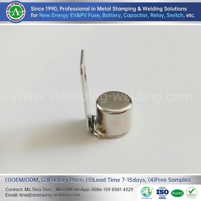 Copper End Caps For EV Fuse