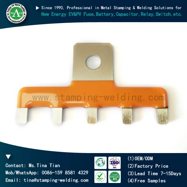 Nickel Plated EV Battery Copper Busbar Nickel Plated EV Battery Copper Busbar