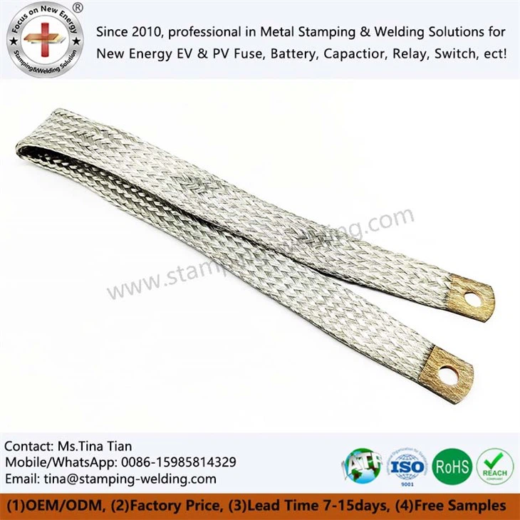 Tinned Copper Braid Earthing Tape