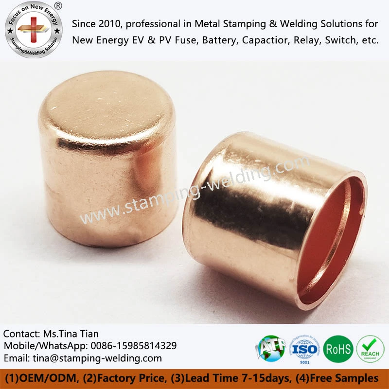 Copper End Caps Copper End Caps