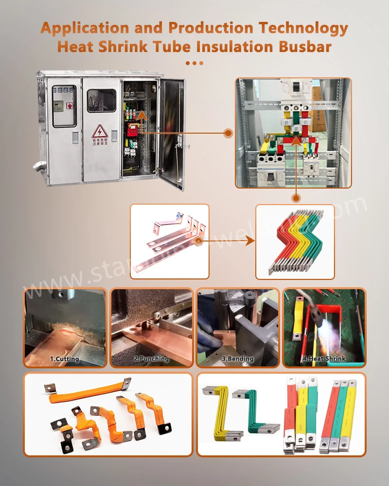 Application and Production Technology Heat Shrink Tube Copper Busbar Connection Application and Production Technology Heat Shrink Tube Copper Busbar Connection