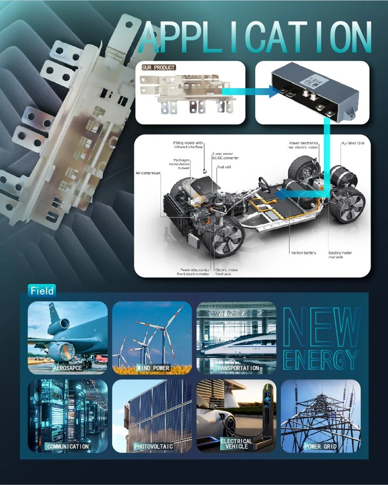 Application of busbar Application of busbar